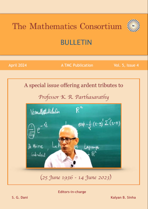 The Mathematics Consortium Bulletin July 2023 Vol. 5, Issue 4
